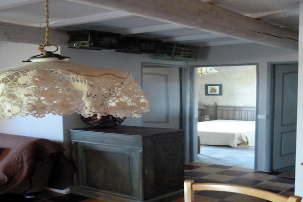 Foto van Cottage in Oppède met Zwembadplezier - Vakantiehuis in Oppède - Ambiance
