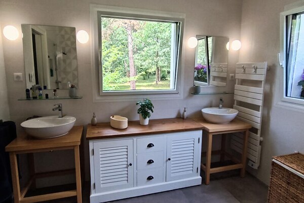 Foto van Villa in Vendée met zwembad bij de Yon-vallei - Vakantiehuis in Les Sables d'Olonne - Untagged