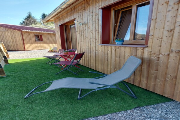 Foto van Chalet in St. Maurice bij Ballon d'Alsace - Vakantiehuis in Saint-Maurice-sur-Moselle - TerraceBalcony