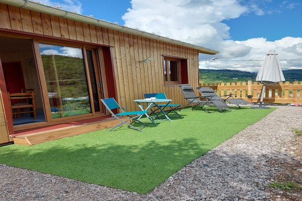 Foto van Chalet in St. Maurice bij Ballon d'Alsace - Vakantiehuis in Saint-Maurice-sur-Moselle - TerraceBalcony