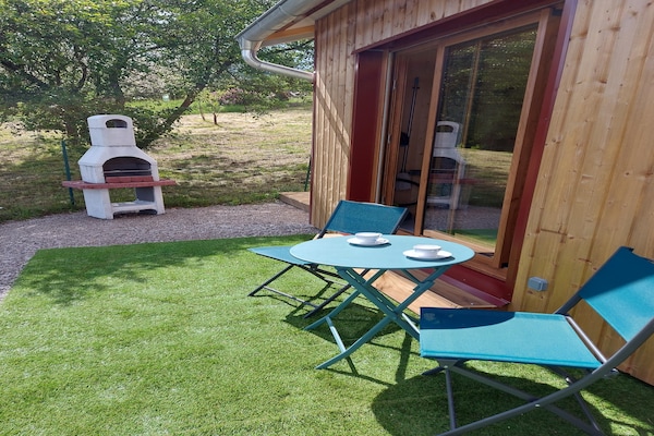 Foto van Chalet in St. Maurice bij Ballon d'Alsace - Vakantiehuis in Saint-Maurice-sur-Moselle - TerraceBalcony