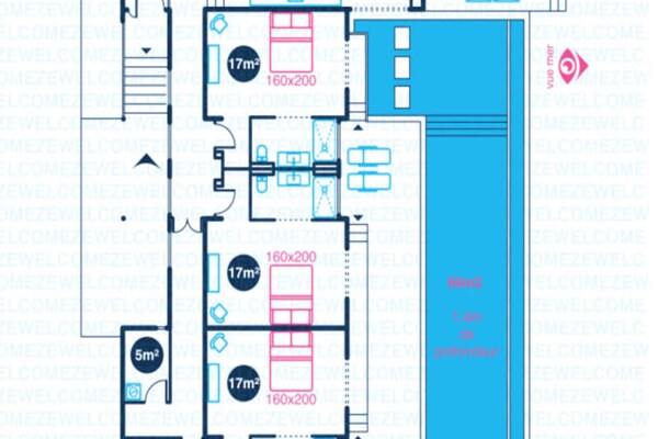Foto van Villa in Grand-Bourg met Infinity Pool - Vakantiehuis in Grand-Bourg - Untagged