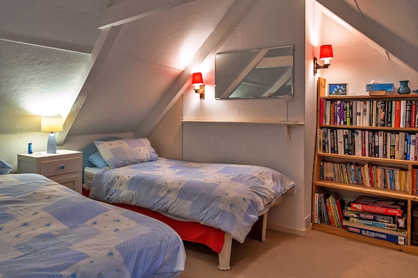 Foto van Cottage in Sennen Cove met Zeezicht - Vakantiehuis in Sennen - BedRoom