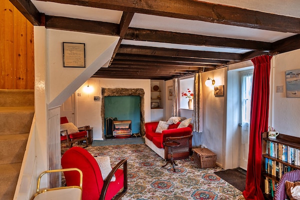 Foto van Cottage in Sennen Cove met Zeezicht - Vakantiehuis in Sennen - LivingRoom