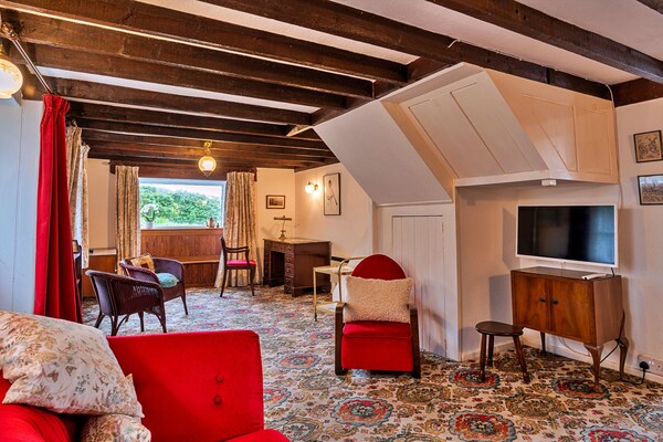 Foto van Cottage in Sennen Cove met Zeezicht - Vakantiehuis in Sennen - LivingRoom
