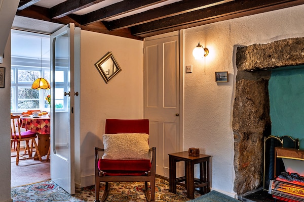 Foto van Cottage in Sennen Cove met Zeezicht - Vakantiehuis in Sennen - LivingRoom