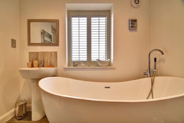 Foto van Chalet in Summerbridge bij Bank Woods - Vakantiehuis in Summerbridge - BathRoom