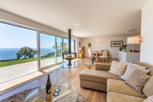 Foto van Kustwoning in Downderry met Zeezicht - Vakantiehuis in Downderry - LivingRoom