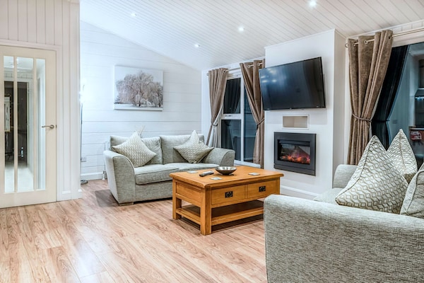 Foto van Premium Meadow Lodge in Errol - Vakantiehuis in Errol - LivingRoom