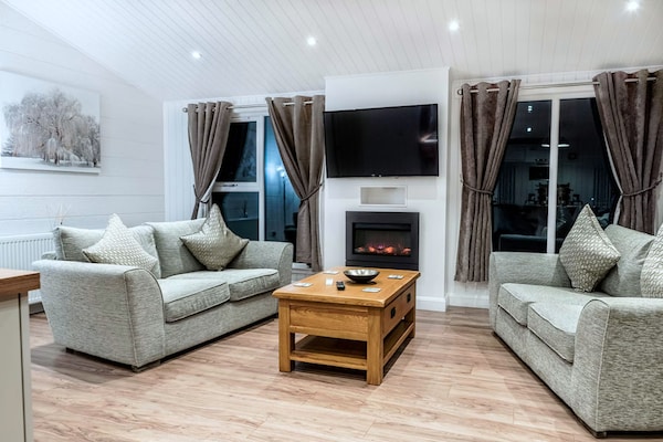 Foto van Premium Meadow Lodge in Errol - Vakantiehuis in Errol - LivingRoom