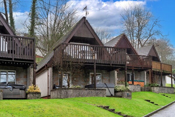 Foto van Premium Cornwall Park Lodge voor 6 personen - Vakantiehuis in Callington - ExteriorSummer