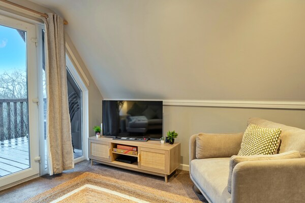 Foto van Premium Cornwall Park Lodge voor 6 personen - Vakantiehuis in Callington - LivingRoom