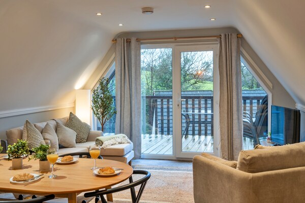 Foto van Premium Cornwall Park Lodge voor 6 personen - Vakantiehuis in Callington - LivingRoom