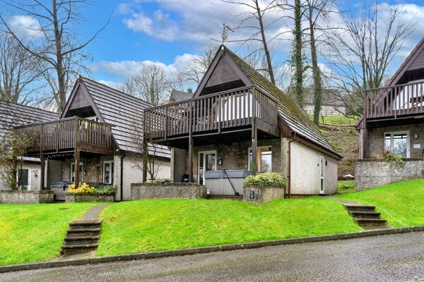Foto van Premium Cornwall Park Lodge voor 6 personen - Vakantiehuis in Callington - ExteriorSummer