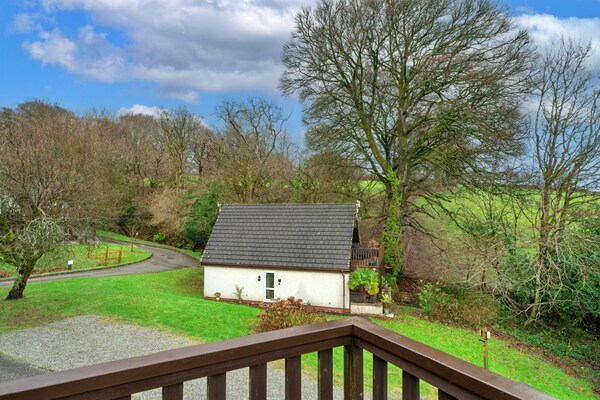 Foto van Premium Cornwall Park Lodge voor 6 personen - Vakantiehuis in Callington - TerraceBalcony