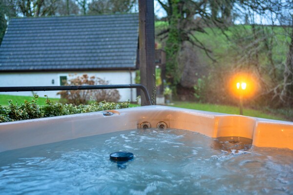 Foto van Premium Cornwall Park Lodge voor 6 personen - Vakantiehuis in Callington - terrace