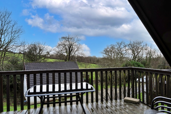 Foto van Premium Cornwall Park Lodge voor 6 personen - Vakantiehuis in Callington - TerraceBalcony