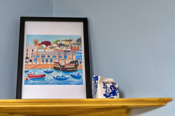 Foto van 19e-eeuws huisje vlakbij de haven van Brixham - Vakantiehuis in Brixham - Ambiance