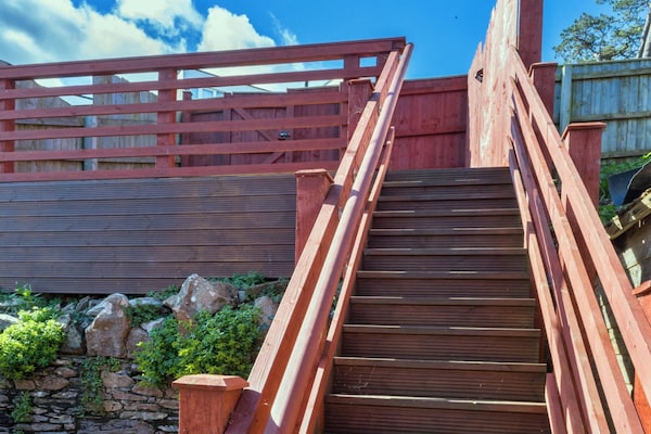 Foto van 19e-eeuws huisje vlakbij de haven van Brixham - Vakantiehuis in Brixham - Stairs