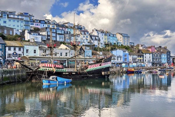 Foto van 19e-eeuws huisje vlakbij de haven van Brixham - Vakantiehuis in Brixham - AreaSummer1KM