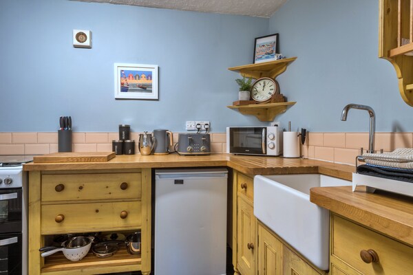 Foto van 19e-eeuws huisje vlakbij de haven van Brixham - Vakantiehuis in Brixham - Kitchen