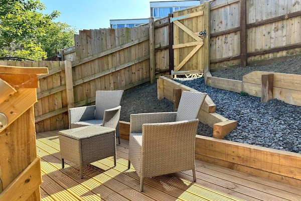 Foto van 19e-eeuws huisje vlakbij de haven van Brixham - Vakantiehuis in Brixham - TerraceBalcony
