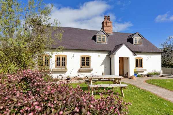 Foto van Premium Country Lodge met bubbelbad - Vakantiehuis in St Asaph - ExteriorSummer