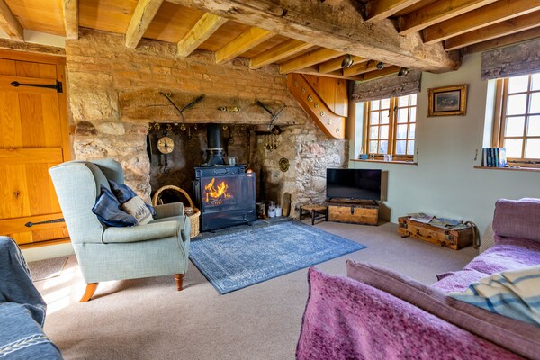 Foto van Premium Country Lodge met bubbelbad - Vakantiehuis in St Asaph - LivingRoom