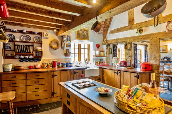 Foto van Premium Country Lodge met bubbelbad - Vakantiehuis in St Asaph - Kitchen