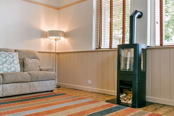 Foto van Premium Meadow Lodge in Errol - Vakantiehuis in Chulmleigh - LivingRoom