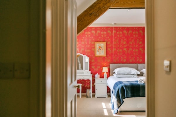 Foto van Premium Meadow Lodge in Errol - Vakantiehuis in Chulmleigh - BedRoom