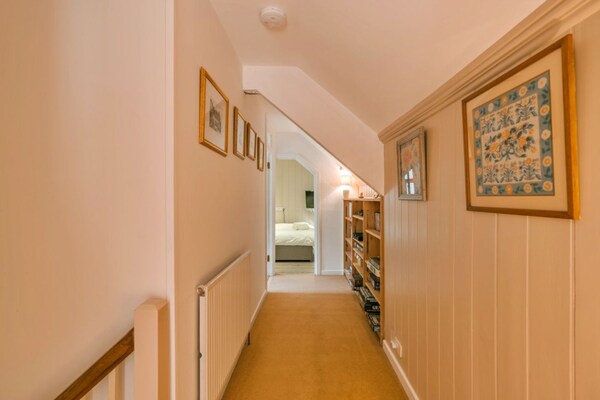 Foto van Premium Meadow Lodge in Errol - Vakantiehuis in Chulmleigh - Landing