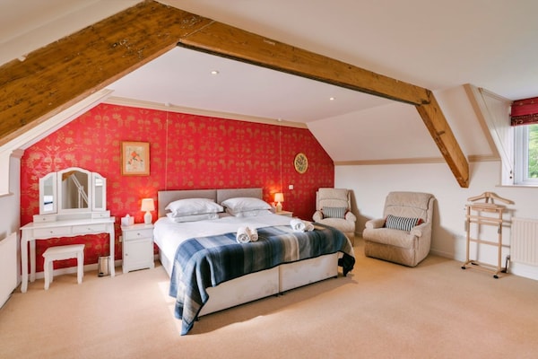 Foto van Premium Meadow Lodge in Errol - Vakantiehuis in Chulmleigh - BedRoom