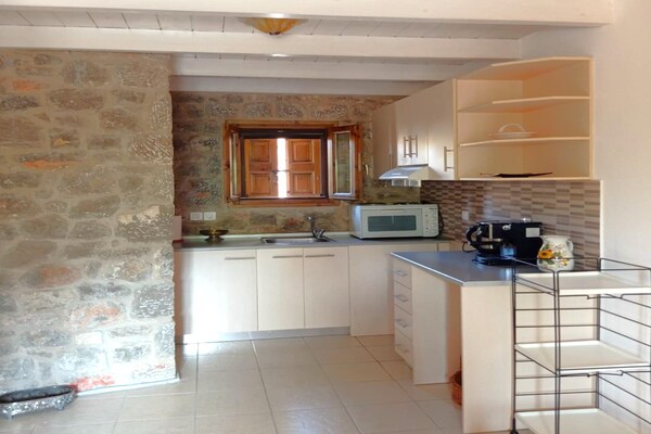 Foto van Traditioneel appartement in Galaxidi met terras - Vakantiehuis in Galaxidi - Kitchen