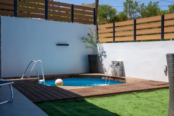 Foto van Privévilla met zwembad en terras - Vakantiehuis in Gouves - PoolOfHouse