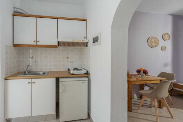 Foto van Privézonnebank in het vissersdorp Mochlos - Vakantiehuis in Mochlos - Untagged