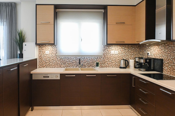 Foto van Privévilla met zwembad en zeezicht voor 6 personen - Kitchen
