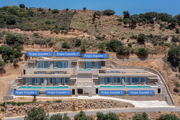 Foto van Villa in Plakias met Zwembad en Strandzicht - Vakantiehuis in Plakias - Outdoor
