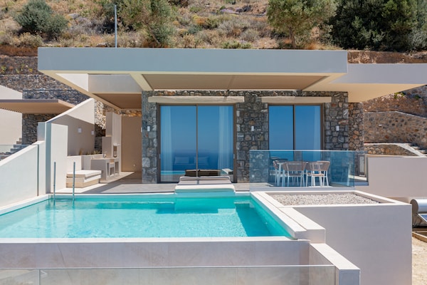Foto van Villa in Plakias met Zwembad en Strand - Vakantiehuis in Plakias - Outdoor