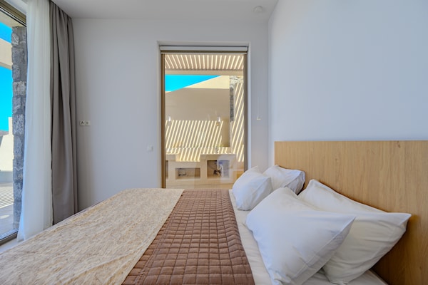 Foto van Villa in Plakias met Zwembad en Uitzicht - Vakantiehuis in Plakias - BedRoom