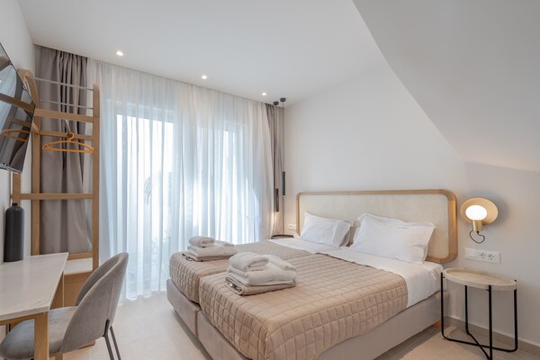 Foto van Villa op Kreta met Zwembad en Strand - Vakantiehuis in Plakias - BedRoom