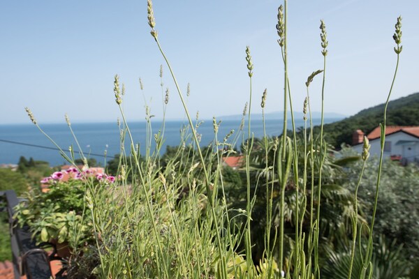 Foto van Stylish Lovran Sea View Apartments - Studio Apartment with Balcony and Sea View - Outdoor