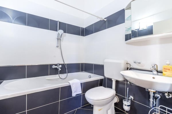 Foto van Premium Two Bedroom Apartment with Sea View and Terrace - BathRoom