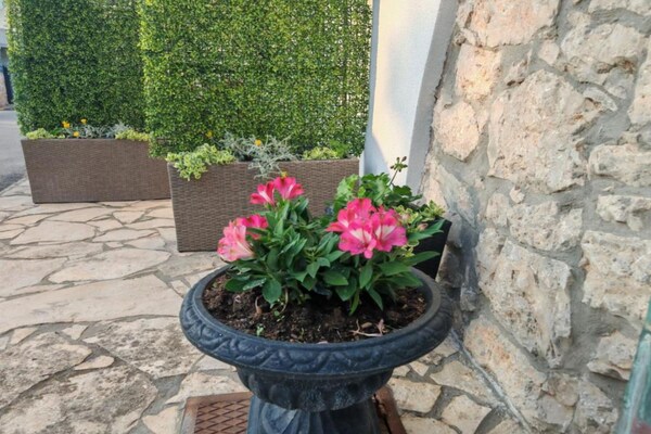 Foto van Privlaka Sunset Apartments - Studio apartment (ground floor 1) - Outdoor