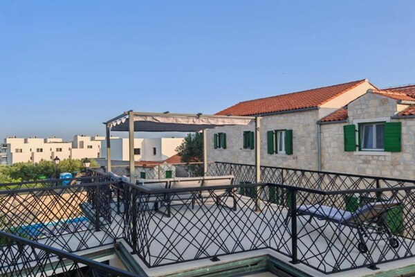 Foto van Privlaka Sunset Apartments - Studio apartment (ground floor 1) - Outdoor