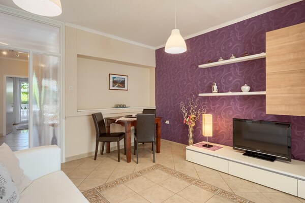 Foto van Appartement in Porec bij zee en stranden - Vakantiehuis in Porec - LivingRoom