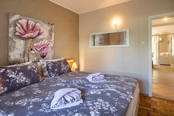 Foto van Appartement in Porec bij zee en stranden - Vakantiehuis in Porec - BedRoom