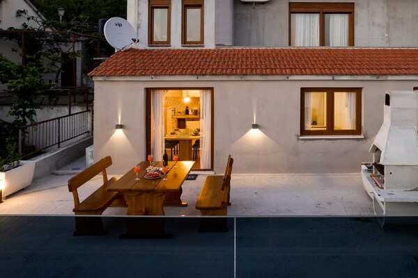 Foto van Smaakvol ontworpen appartement in Karlobag - Vakantiehuis in Karlobag - terrace