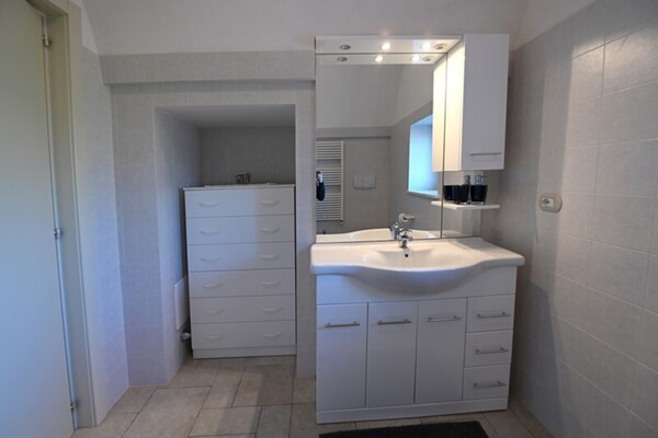 Foto van Trulli in Valle d'Itra met zwembad en uitzicht - Vakantiehuis in Cisternino - BathRoom