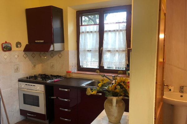 Foto van Boerderij in Paciano met Zwembad & Uitzicht - Vakantiehuis in Paciano - Kitchen